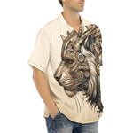 Hawaiian Shirt Tiger Pencil Steampunk Style