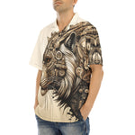 Hawaiian Shirt Tiger Pencil Steampunk Style