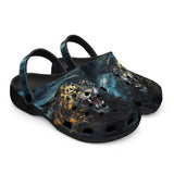 Classic Clogs Brushwork Tiger Art