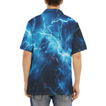 Hawaiian Shirt Blue Lightnings