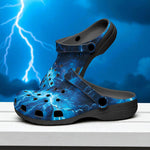 Classic Clogs Blue Lightnings