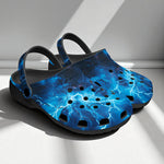 Classic Clogs Blue Lightnings