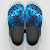 Classic Clogs Blue Lightnings