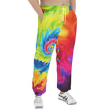 Men's Sweatpants Tie Dye Rainbow