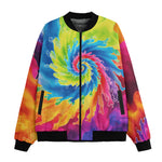 Bomber Jacket Tie Dye Rainbow