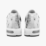 Air Cushion Sneakers Tie Dye Black and White