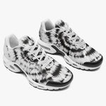Air Cushion Sneakers Tie Dye Black and White