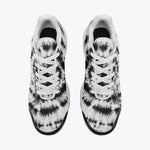 Air Cushion Sneakers Tie Dye Black and White