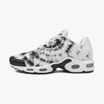 Air Cushion Sneakers Tie Dye Black and White
