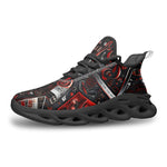 Sports Sneakers Math and Physics Symbols Collage