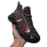 Sports Sneakers Math and Physics Symbols Collage