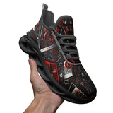 Sports Sneakers Math and Physics Symbols Collage