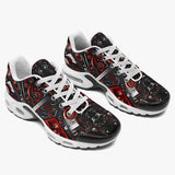 Air Cushion Sneakers Math and Physics Symbols Collage
