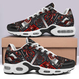 Air Cushion Sneakers Math and Physics Symbols Collage