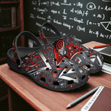 Classic Clogs Math and Physics Symbols Collage