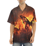 Hawaiian Shirt Fire Butterflies