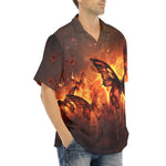 Hawaiian Shirt Fire Butterflies