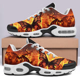 Air Cushion Sneakers Fire Butterflies