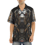 Hawaiian Shirt Robotic Steampunk Dog