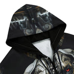 Men's Zip Up Hoodie Mechanical Dog