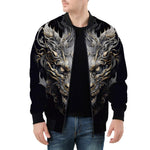 Bomber Jacket Surreal Dragon Art