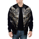 Bomber Jacket Surreal Dragon Art