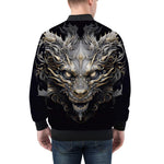 Bomber Jacket Surreal Dragon Art