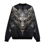 Bomber Jacket Surreal Dragon Art