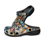 Classic Clogs Modern Art Abstraction