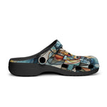 Classic Clogs Modern Art Abstraction