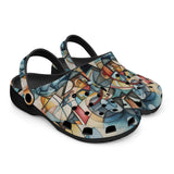 Classic Clogs Modern Art Abstraction