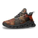 Sports Sneakers Alligator Patchwork Art Print