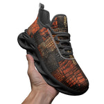 Sports Sneakers Alligator Patchwork Art Print