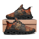 Sports Sneakers Alligator Patchwork Art Print