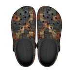 Classic Clogs Reptile Scales Patchwork Print