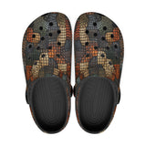 Classic Clogs Reptile Scales Patchwork Print