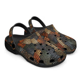 Classic Clogs Reptile Scales Patchwork Print