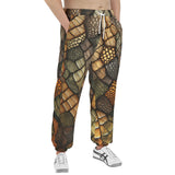 Men's Sweatpants Alligator Texture Print