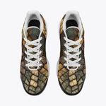 Air Cushion Sneakers Alligator Texture Print