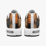 Air Cushion Sneakers Alligator Patchwork Print