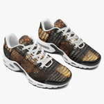 Air Cushion Sneakers Alligator Patchwork Print