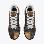 Air Cushion Sneakers Alligator Patchwork Print