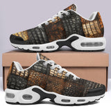 Air Cushion Sneakers Alligator Patchwork Print