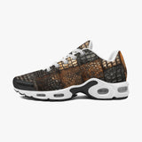 Air Cushion Sneakers Alligator Patchwork Print