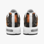 Air Cushion Sneakers Alligator Patchwork Texture Print