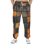 Men's Sweatpants Alligator Patchwork Texture Print