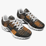 Air Cushion Sneakers Alligator Patchwork Texture Print