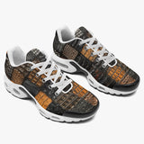 Air Cushion Sneakers Alligator Patchwork Texture Print