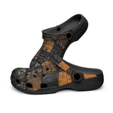 Classic Clogs Alligator Patchwork Texture Print