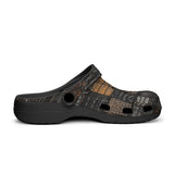 Classic Clogs Alligator Patchwork Texture Print